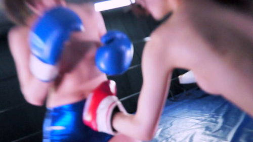 夏川ひまりがトップレスで椎名華とボクシング対決おっぱい丸出しの巨乳トップレスボクシングファイトのエロさは抜き放題って感じですね！AV